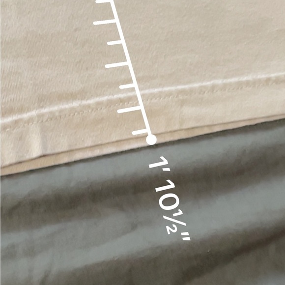 H&M bisque oversized t-shirt sz small - Picture 6 of 6